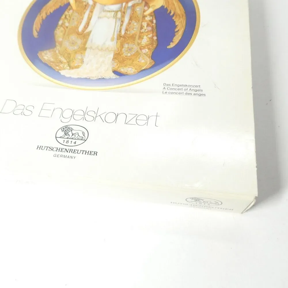 Das Engelskonzert A Concert of Angels Plate - Hutschenreuther Germany Hallett